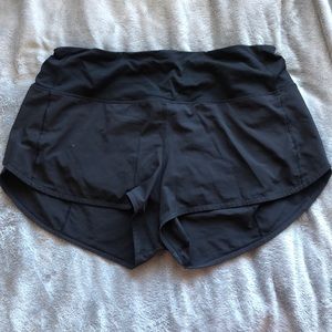 Black lululemon shorts